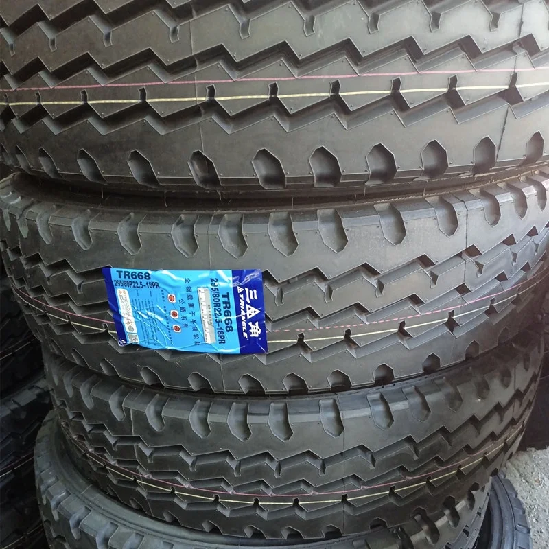 

Triangle 295/80R22.5-18pr TR668 Heavy duty truck tires