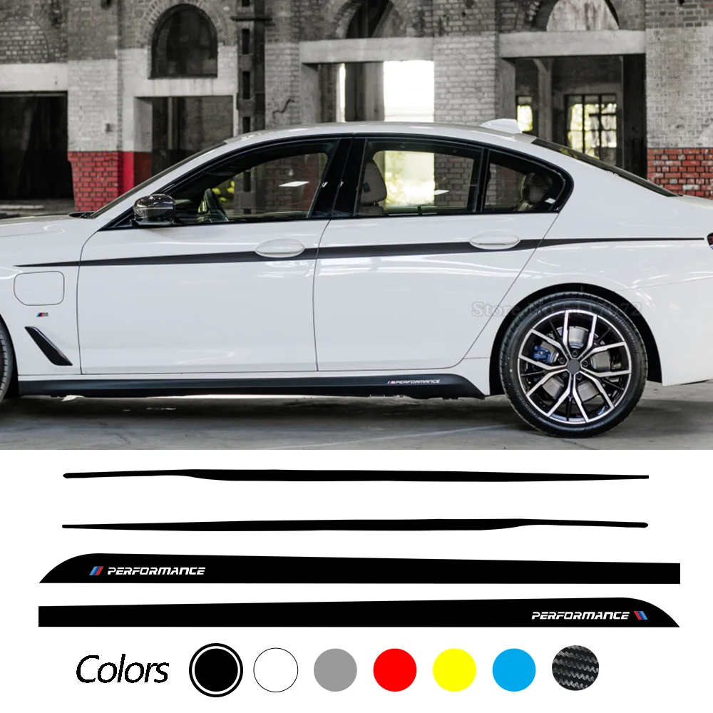 

Наклейка на дверь и боковые полосы для BMW G30 G31 5 Series