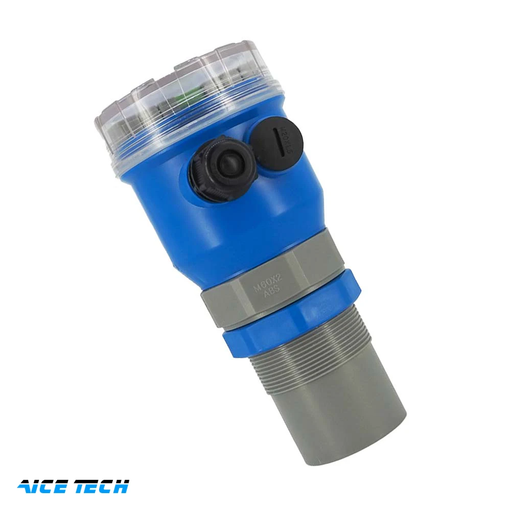 

Aice Tech triangular weir 10 meters range digital open channel ultrasonic flow meter