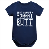 that awkward moment when your mom in front of your friends bodysuit baby outfit baby bodysuit funny baby boy clothes humorous m