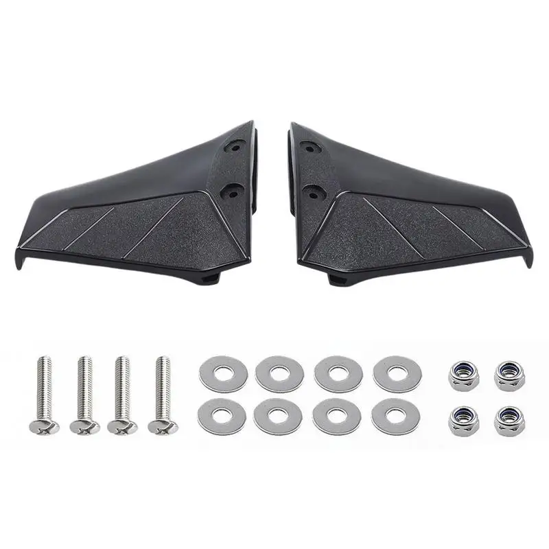 

1 Pair Marine Small Hydrofoil Motor Stabiliser Boat Engine Components For 4-50HP Outboard With Bolt Nut ABS Boat Accessories