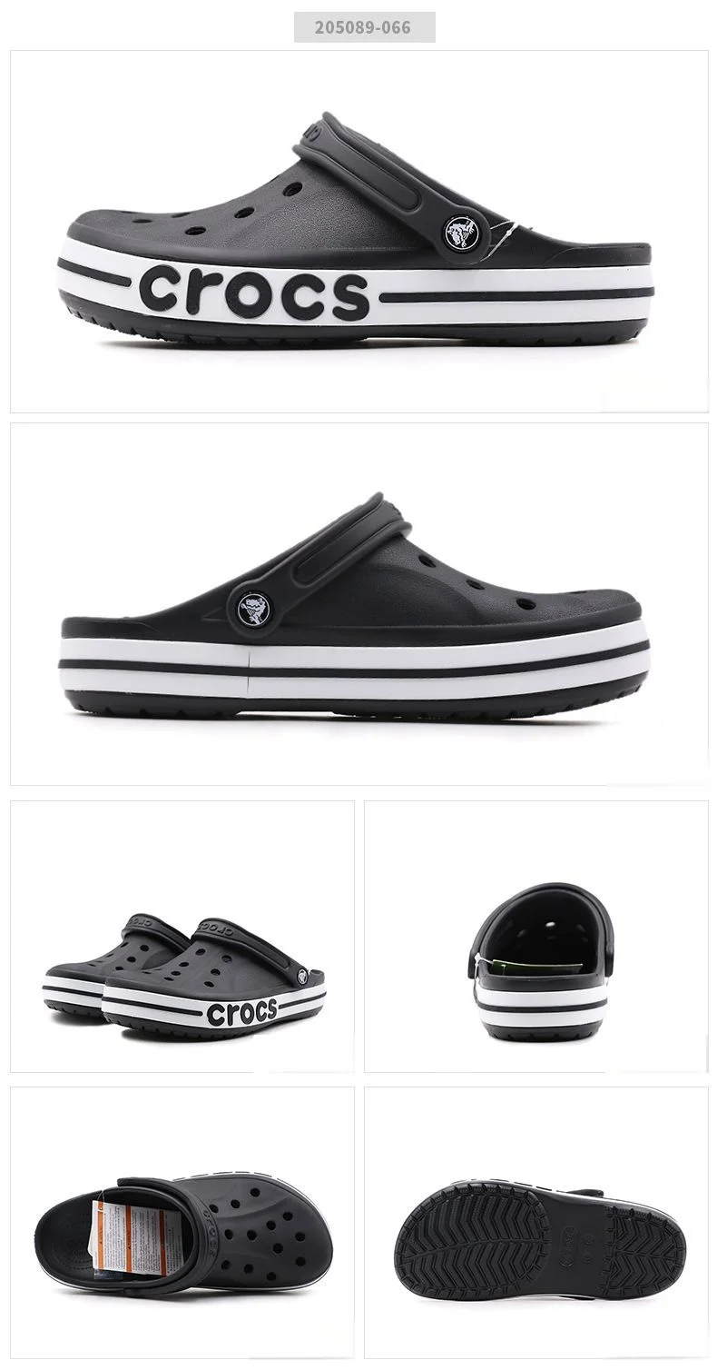 Оригинальные повседневные сандалии Crocs Bayaband Clog унисекс слипоны с закрытым носком