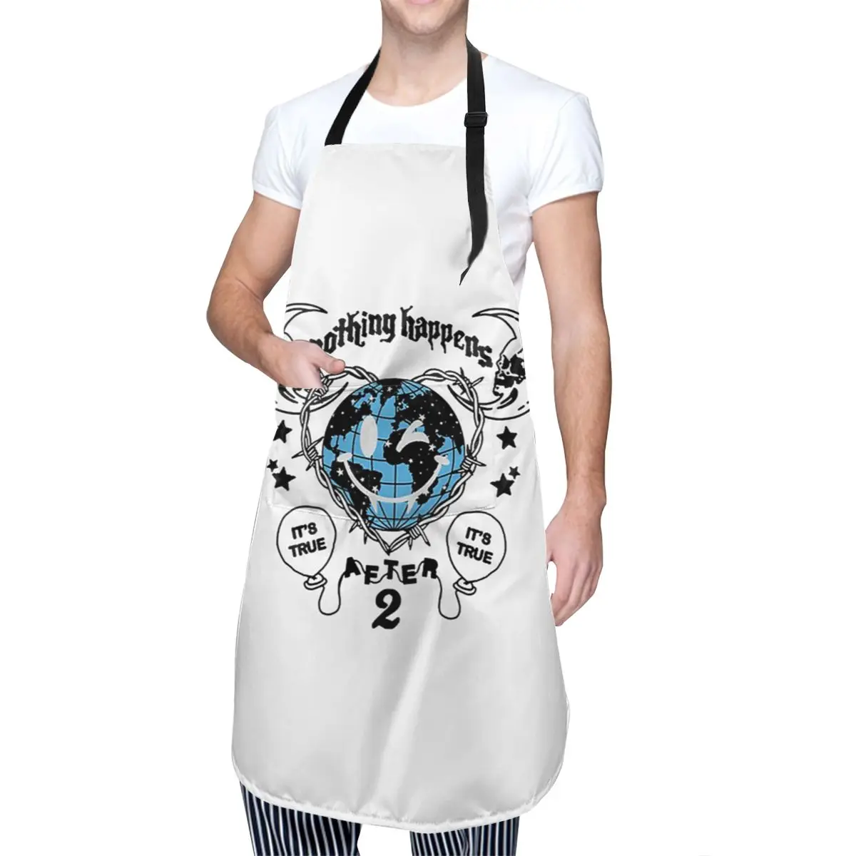 

Водонепроницаемый Фартук с карманами Ed Sheeran1 для женщин и мужчин, Бытовые аксессуары для мытья посуды