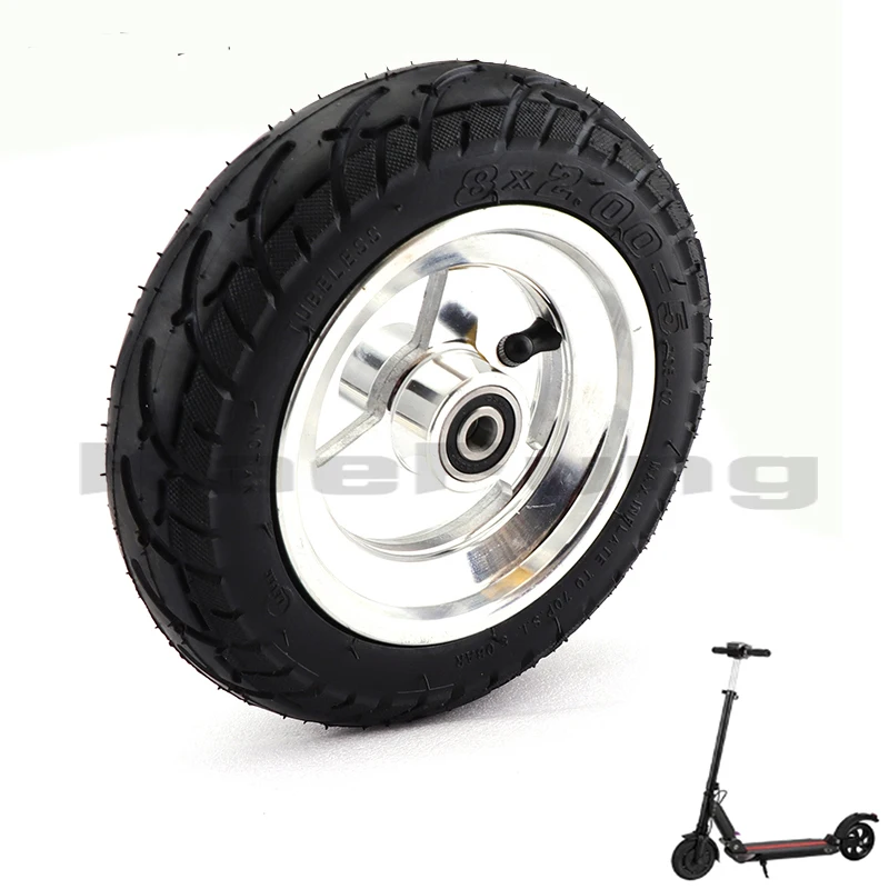 

8x2.00-5 Tubeless Tire Wheel Tyre 8X2.00-5 wheel hub For Kugoo S1 S2 S3 C3 MINI Electric BIKE Accessories