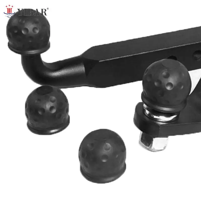 

Multipurpose Universal 50mm Black Tow Bar Ball Cover Cap Towing Hitch Caravan Trailer Towball Protect