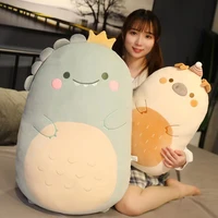 4560cm dinosaur penguin pig plushie stuffed plant toy cuddly plush pillow for nap home indoor bedroon decor gift children gift
