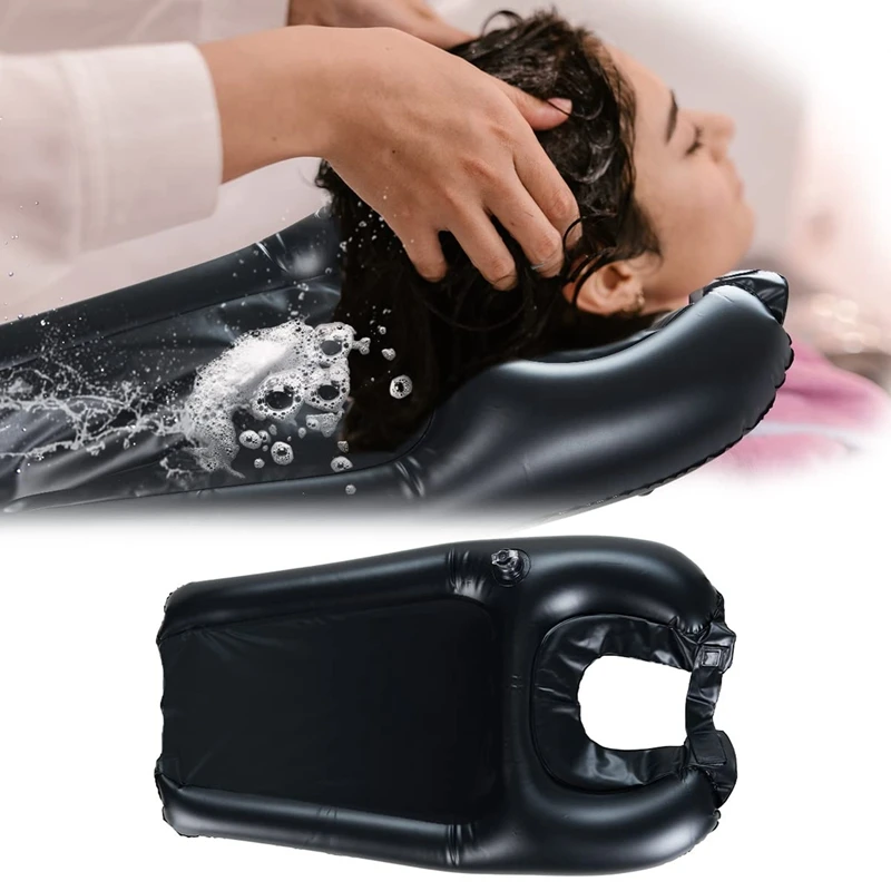 

Inflatable Hair Washer Inflatable Hair Wash Basin Shampoo Pad Portable Shampoo Tray for Pregnant Injured Bedridden Home