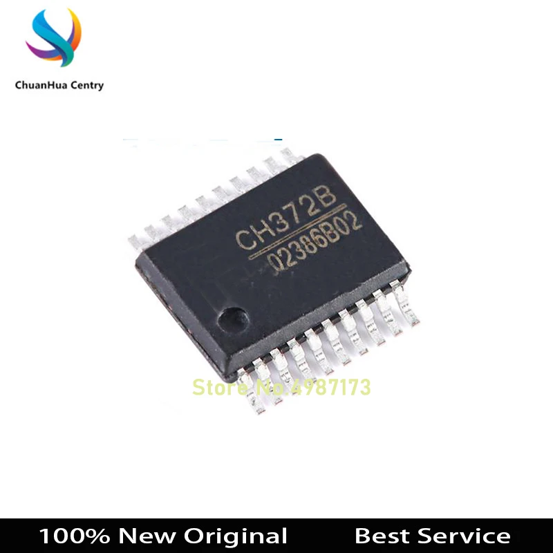 

10 шт./партия CH372B SSOP20 100% новая Оригинальная фотография