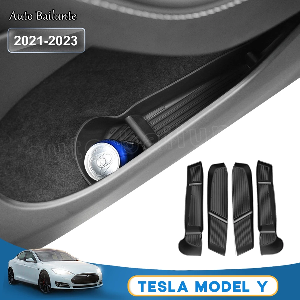 

Для Tesla Model Y 2023 2022 2021 под сиденьем ящик для хранения ящик держатель Автомобильный, органайзер аксессуары для автомобиля