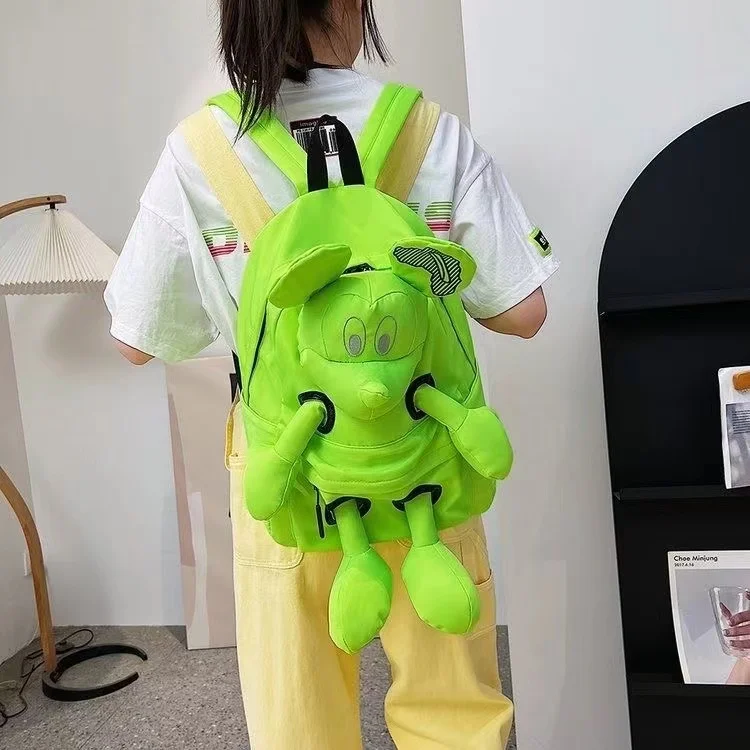 Рюкзак с милой куклой Микки для девочек рюкзак учеников младшей и старшей школы