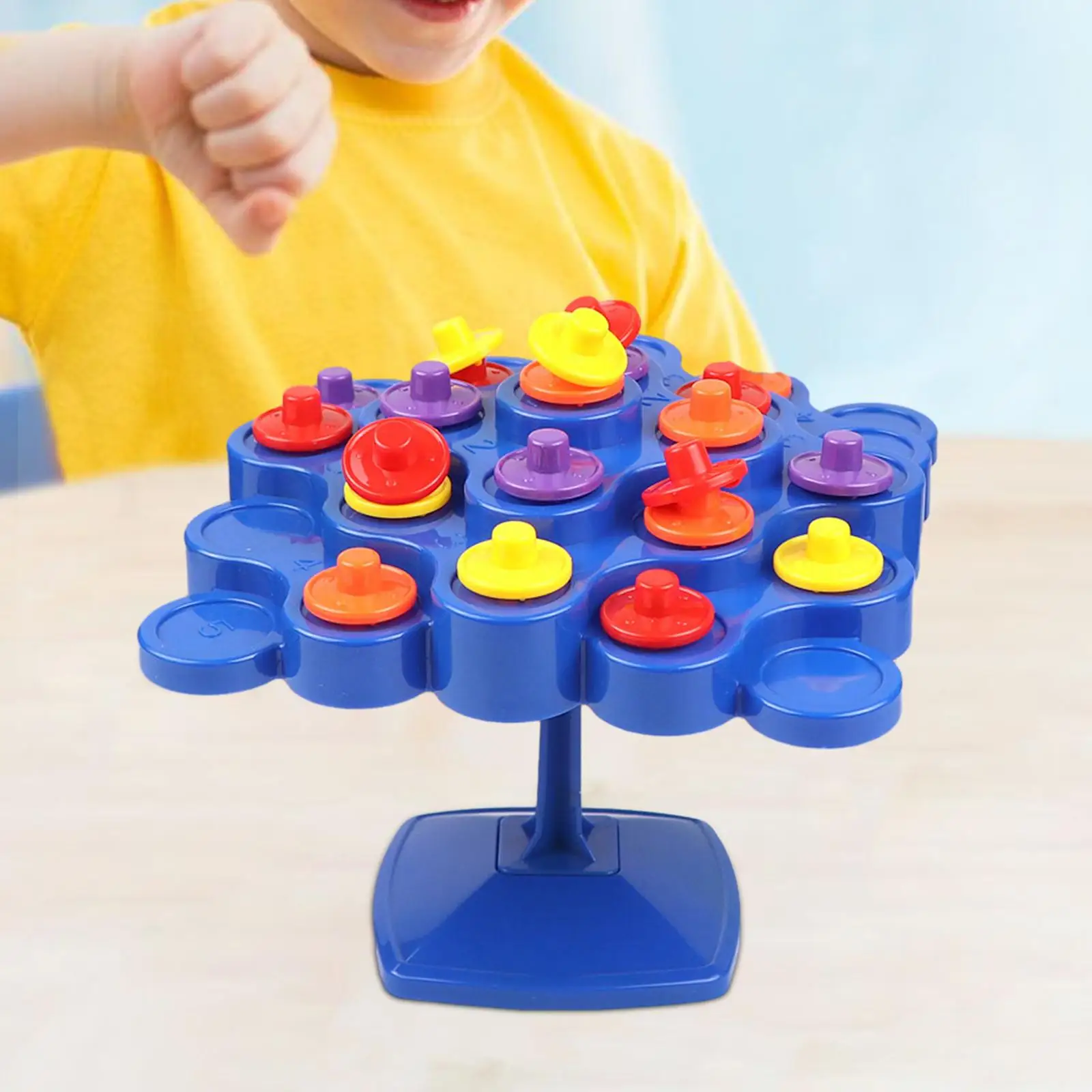 

Строительные блоки, сбалансированная игрушка для дерева, координация рук и глаз, настольная балансировочная игрушка, математическая игра для детей дошкольного возраста