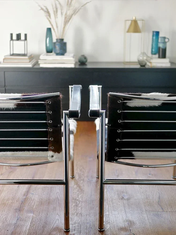 Скандинавская средневековая мебель кресло Bascuran повседневное одиночное