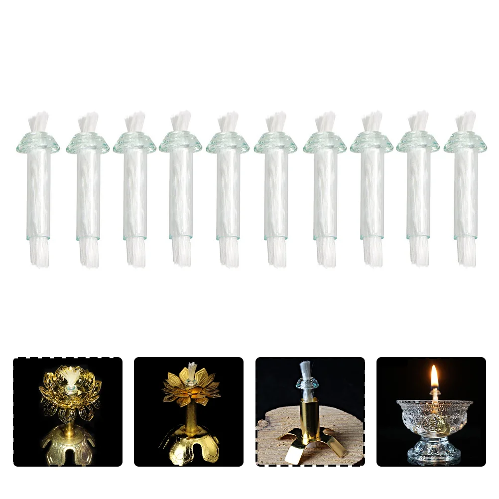 

Wick Wicks Fiberglass Glass Replacement Lampoil Lights Tube Holder Resistant Tiki Torch Life Forlanterns Lamps Heat Durable