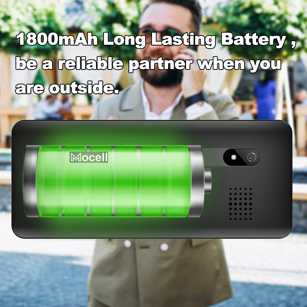 Мобильный Телефон Mocell MC1806 С Экраном 1 77 Дюйма