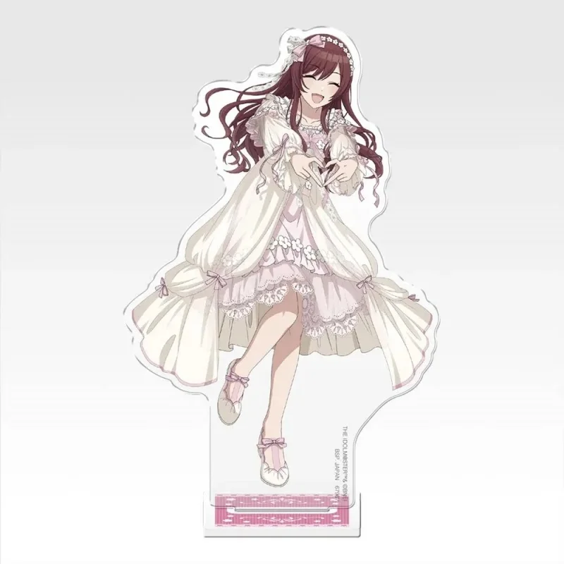 Фото Акриловая фигурка-подставка THE iDOLM@STER SHINY COLORS ANIME 15 см, держатель для косплей-аксессуаров, топпер, брелок на день рождения, Рождество, для фанатов №4