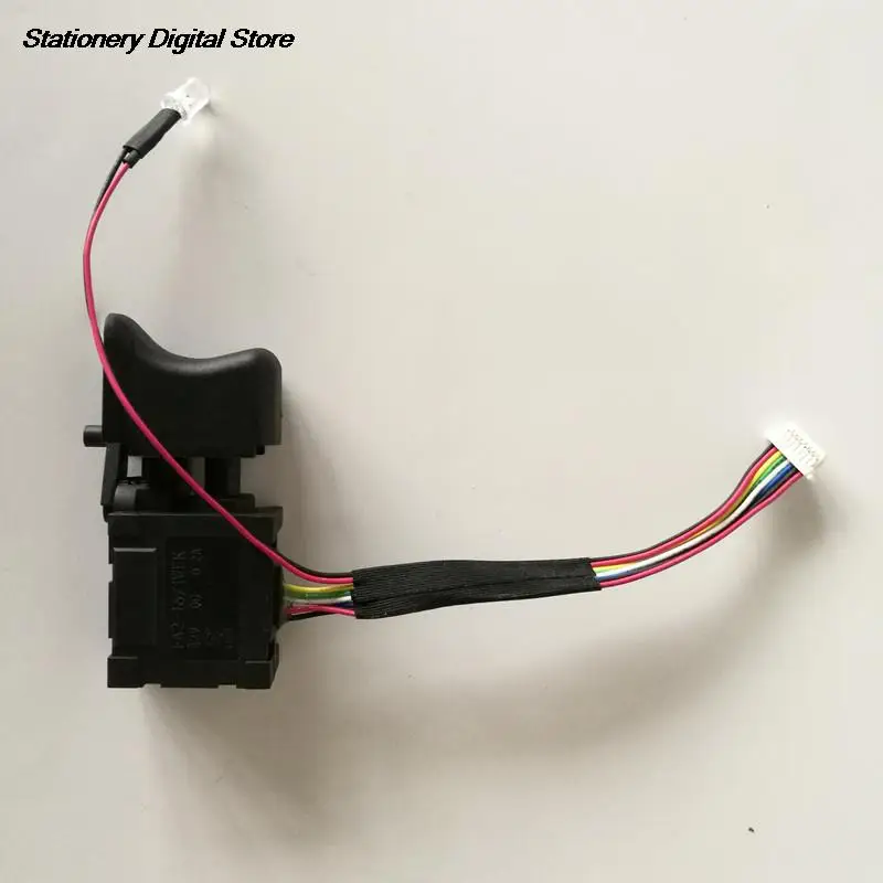 

Пылезащитный контроллер скорости для электродрели, кнопочный беспроводной триггер, переключатель для электроинструментов