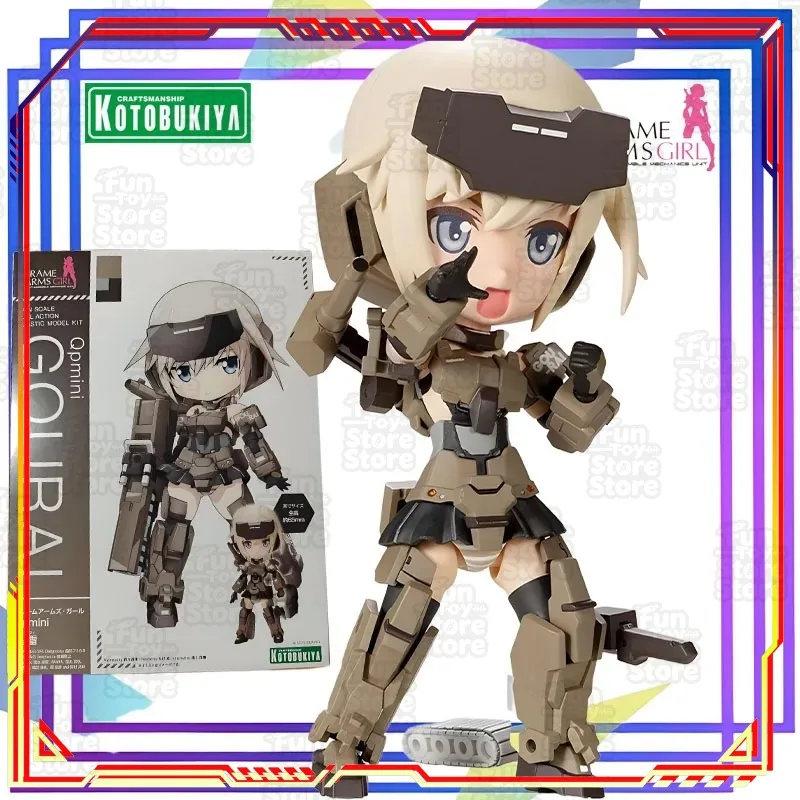 Фото Коллекционная сборная модель аниме-фигурки Kotobukiya Qpmini Goryu Frame Arms Girl №1