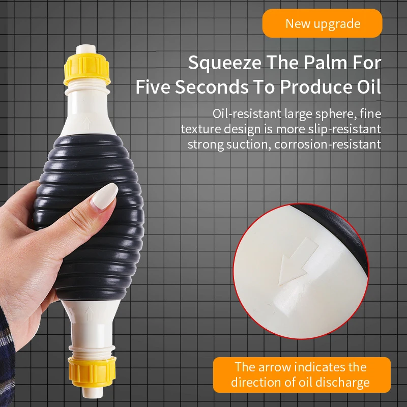 Ручной топливный универсальный автомобильный портативный ручной насос праймер