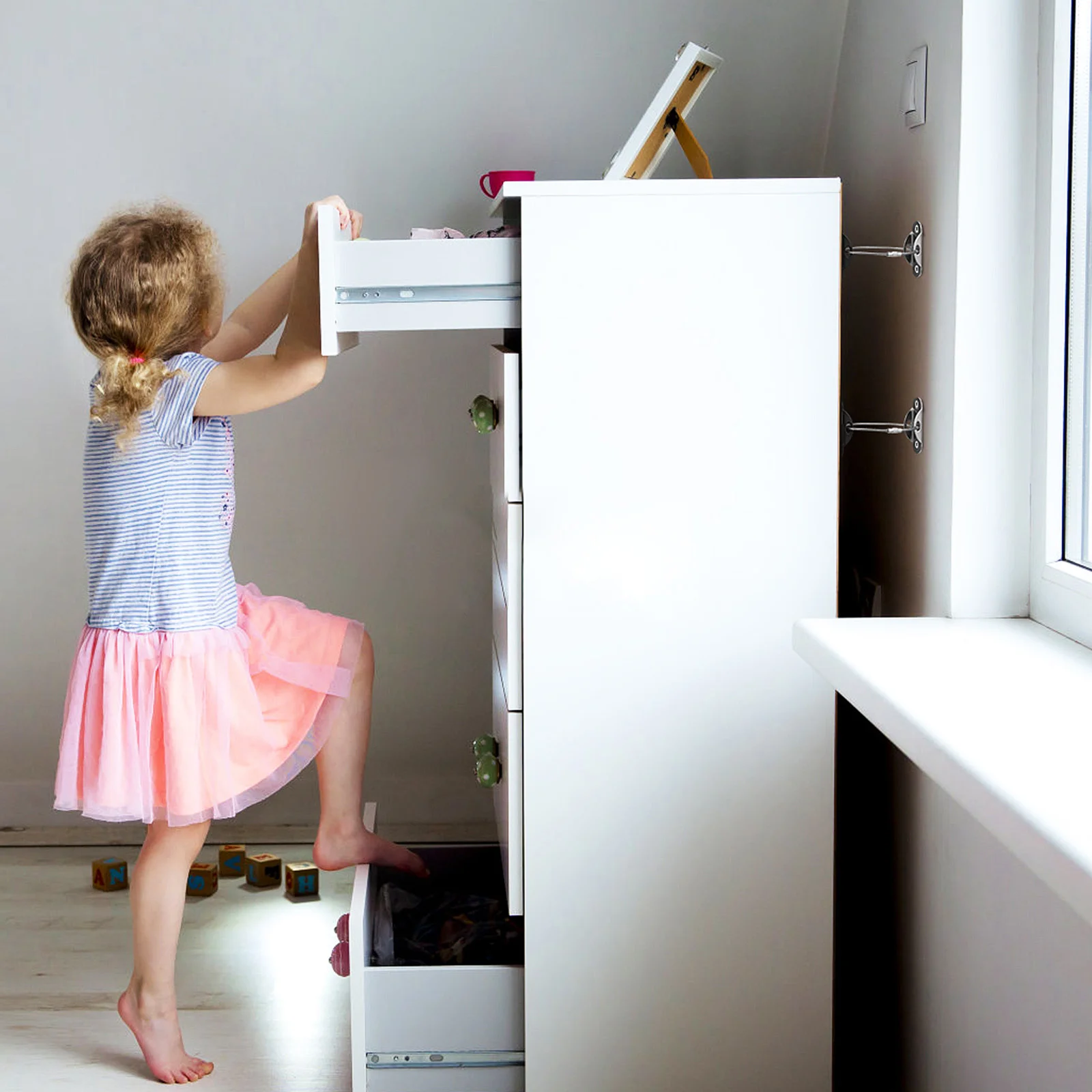 2 шт. устройство для защиты детей защита от падения анкеры шкафа мебель настенный