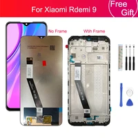 for xiaomi redmi 9 lcd display touch screen digitizer assembly for redmi 9 lcd replacement repair parts 6 53