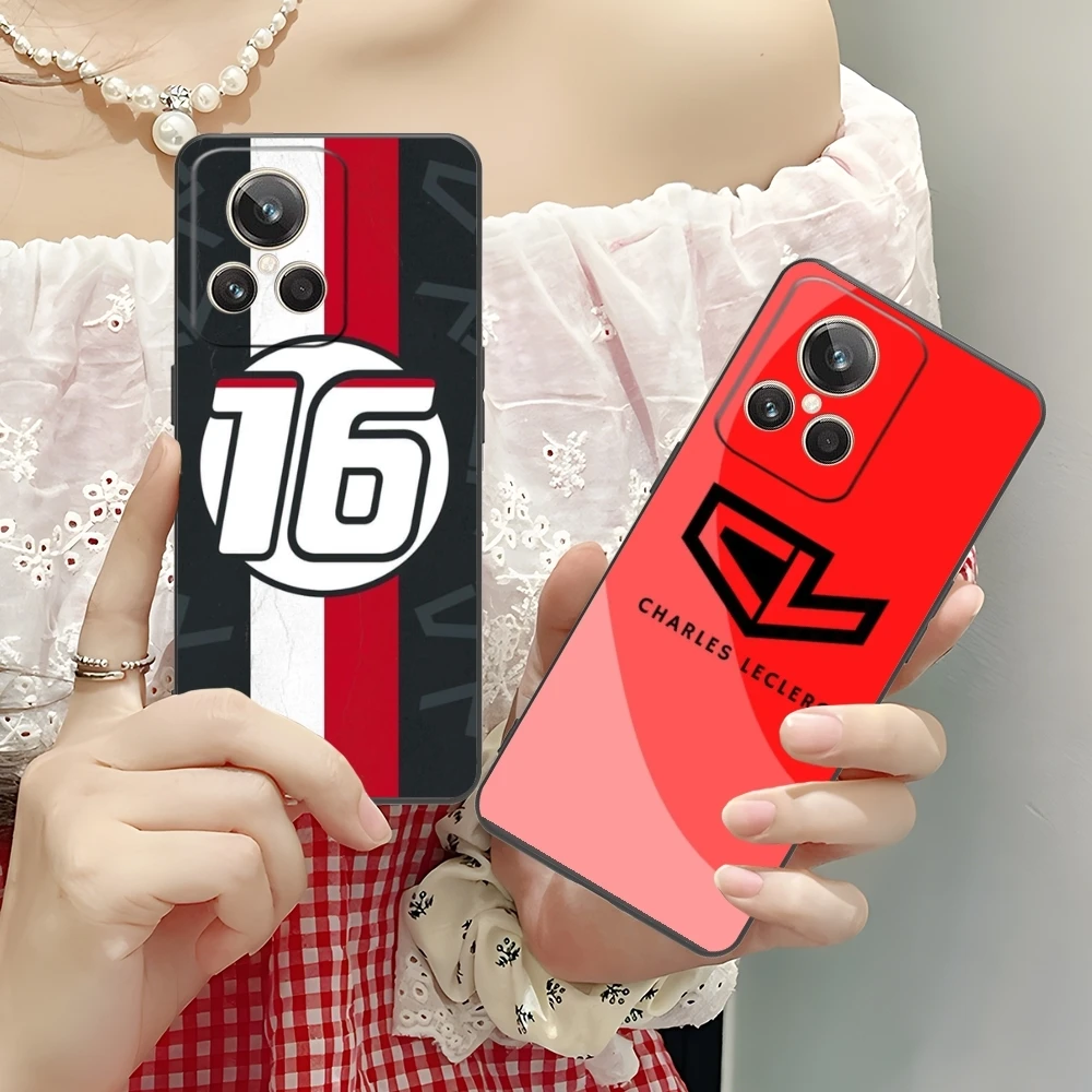 Мягкий черный чехол для телефона F1 Charles дорожек Realme GT 2 9i 8i 7i Pro X50 X2 C35 C21 C20 C11 C3