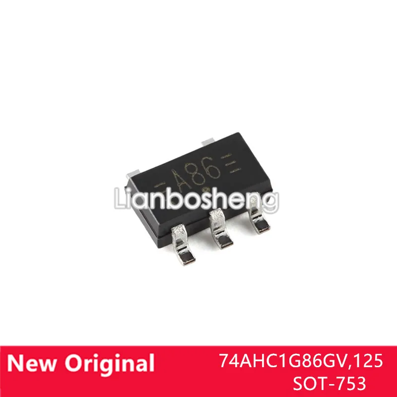 

Новые оригинальные 74AHC1G86GV,125 SOT-753 2, 10 шт., вход в ворота XOR