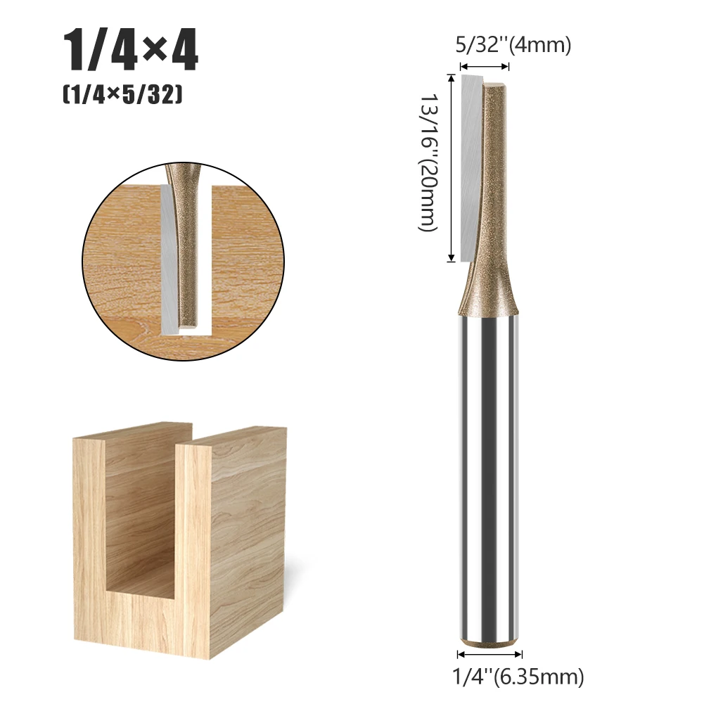 Фреза JGZUI 1/4 дюйма  из карбида вольфрама