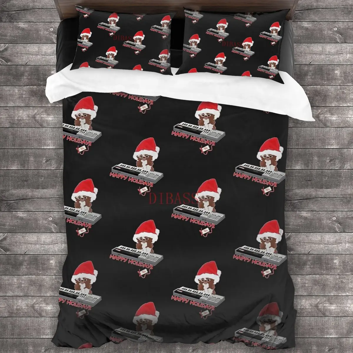 

Мягкая искусственная кожа Gizmo с 2 наволочками, пододеяльник с застежкой-молнией, одеяло большого размера