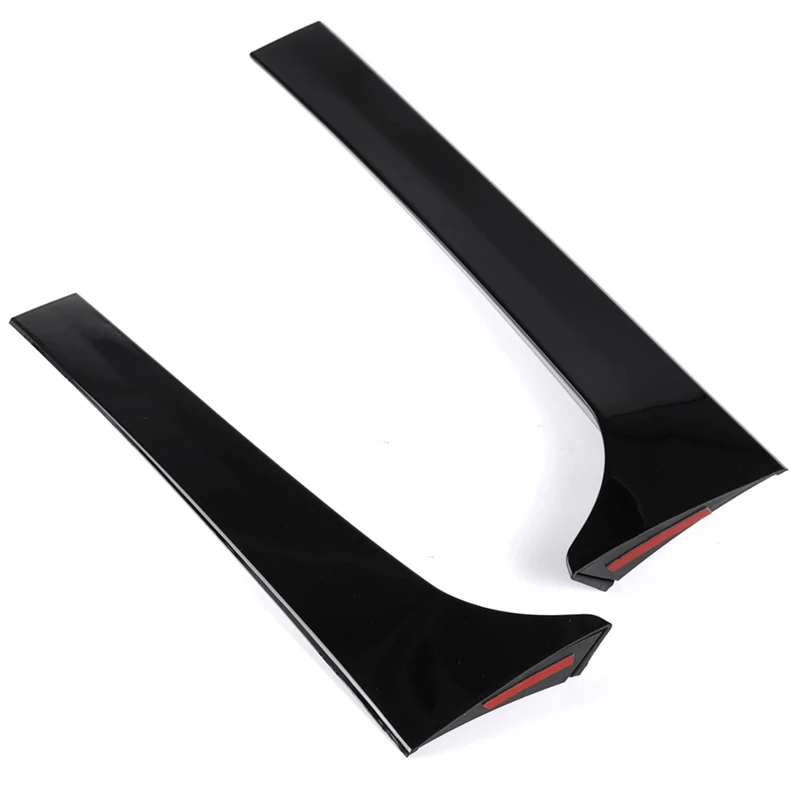 Глянцевый черный Задний боковой спойлер сплиттер для Teramont Atlas 2017 2018 2019 наклейка