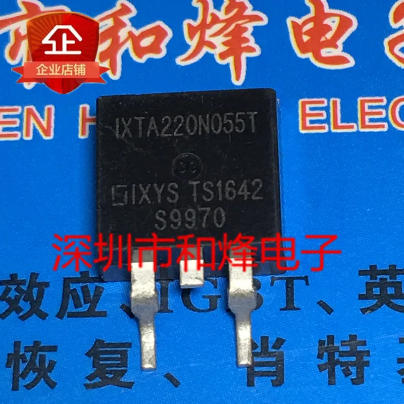 

5 шт.-10 шт. IXTA220N055T TO-263 55V 220A Новый и оригинальный на складе