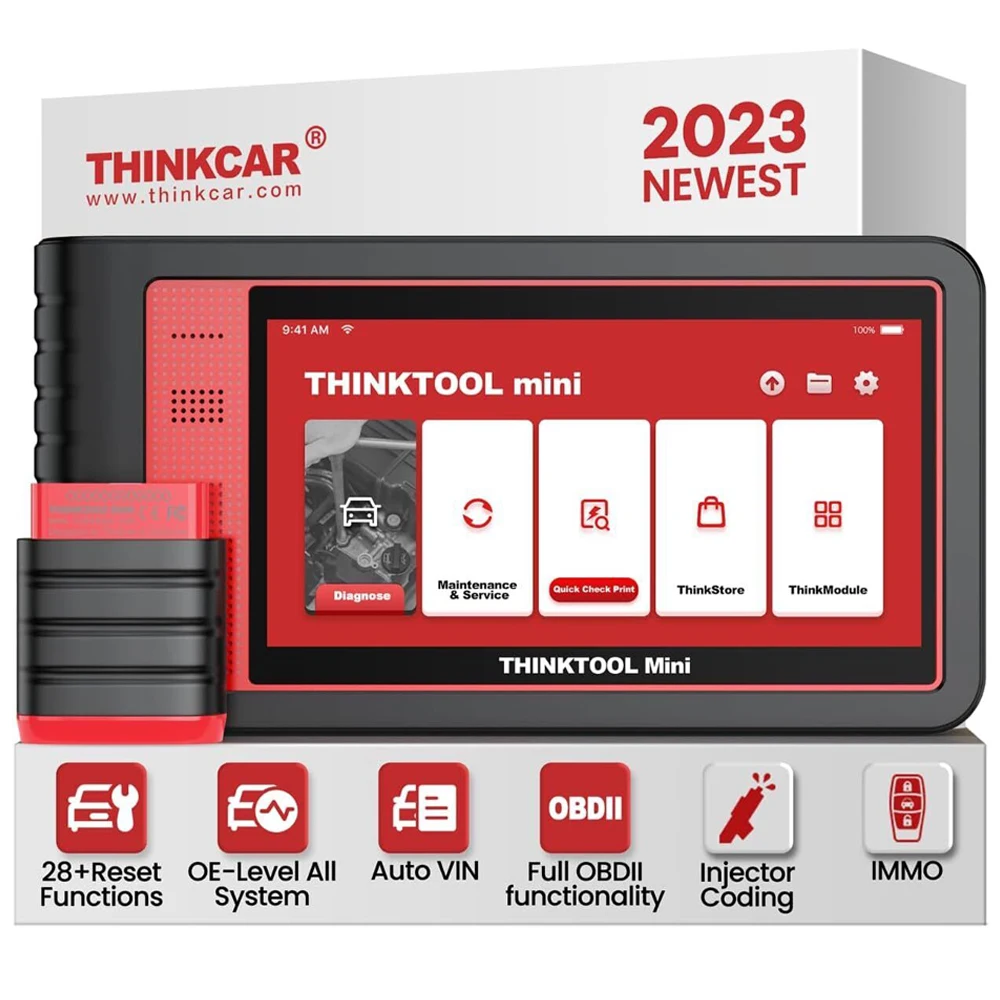 THINKCAR Thinktool Mini OBD2 сканер все системы кодирование ЭБУ EPB ABS Сброс масла SAS двунаправленный Профессиональный инструмент для диагностики автомобиля