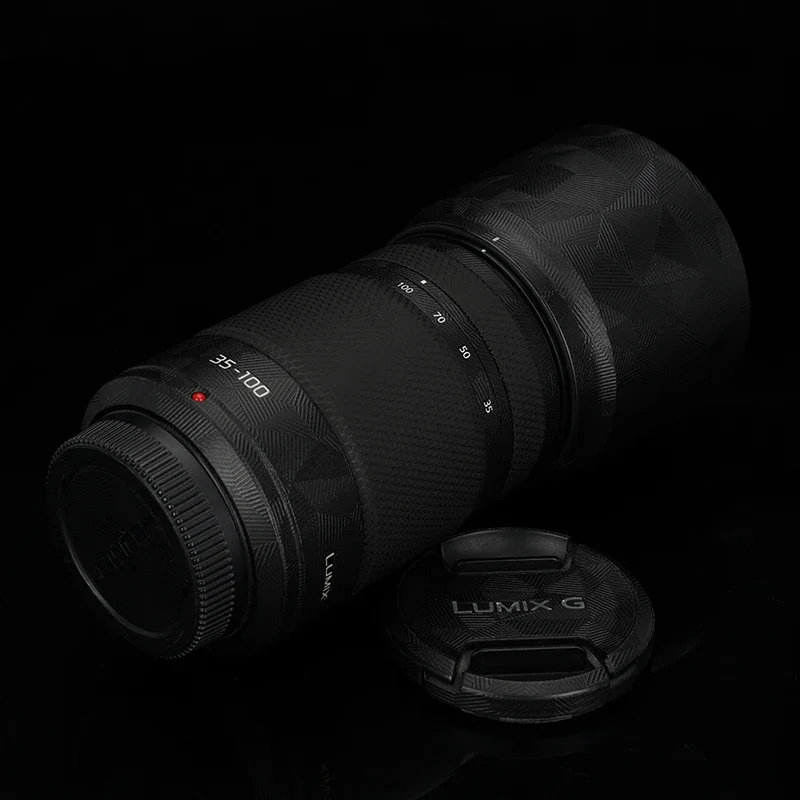 Для Panasonic 35-100 мм F2.8 II POWER OIS наклейка на объектив защитная кожу пленка защита от