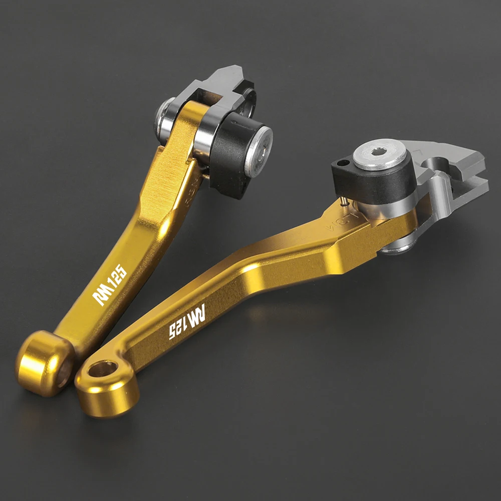 

For Suzuki RM125 Motocross Foldable Dirt Bike Brake Clutch Cable Lever Handle RM 125 250 2004 2005 2006 2007 2008 Accessories