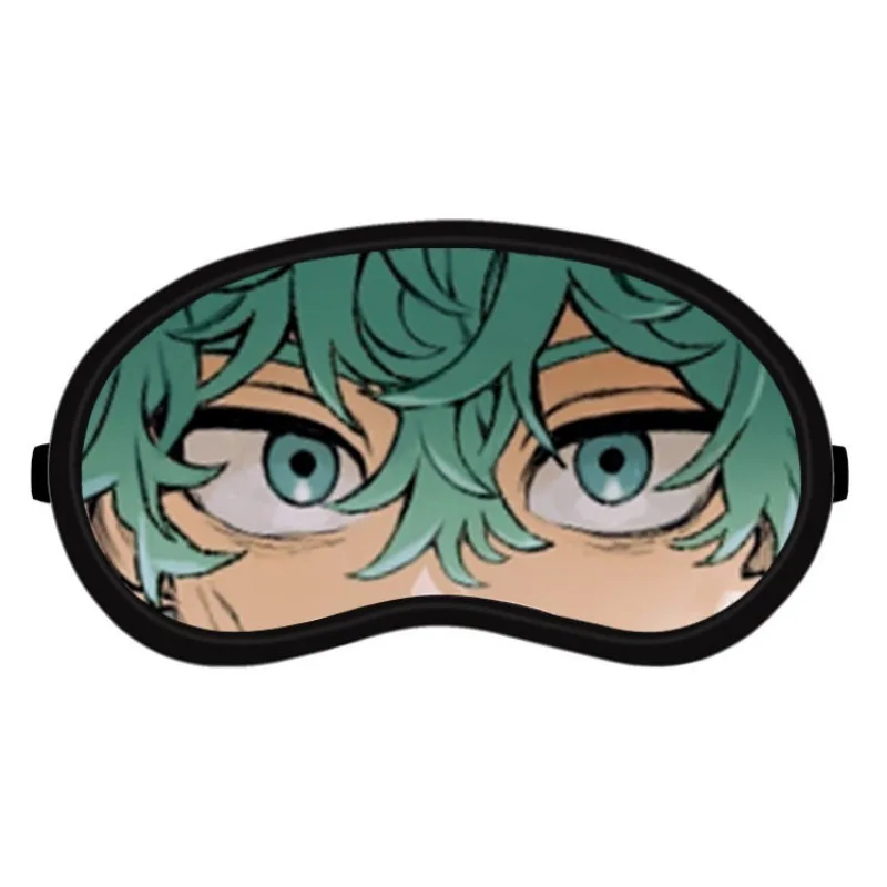 Маска для глаз в студенческом общежитии с эффектом потертости