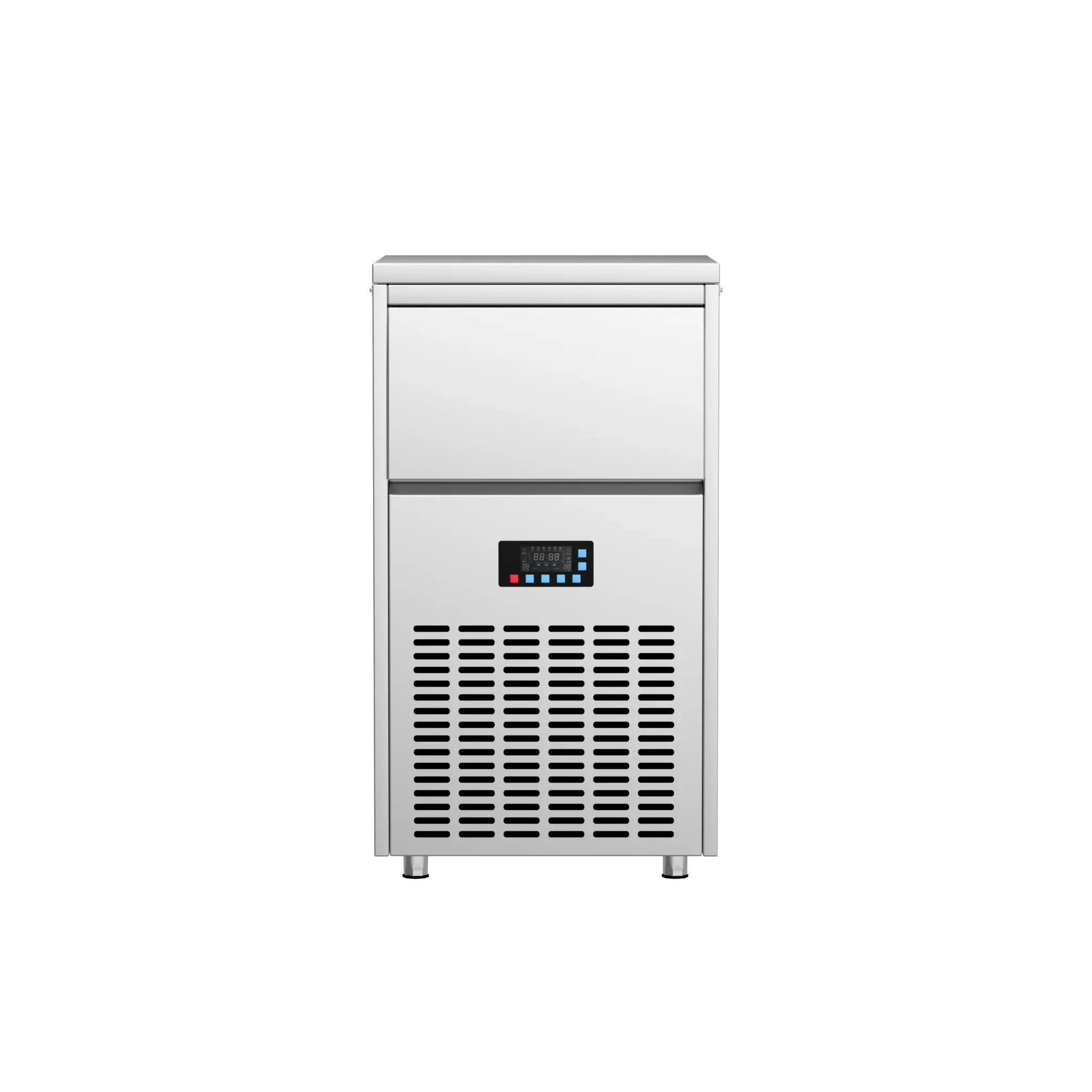 Коммерческий льдогенератор 60 кг/24 часа Машина для изготовления льда кубиков