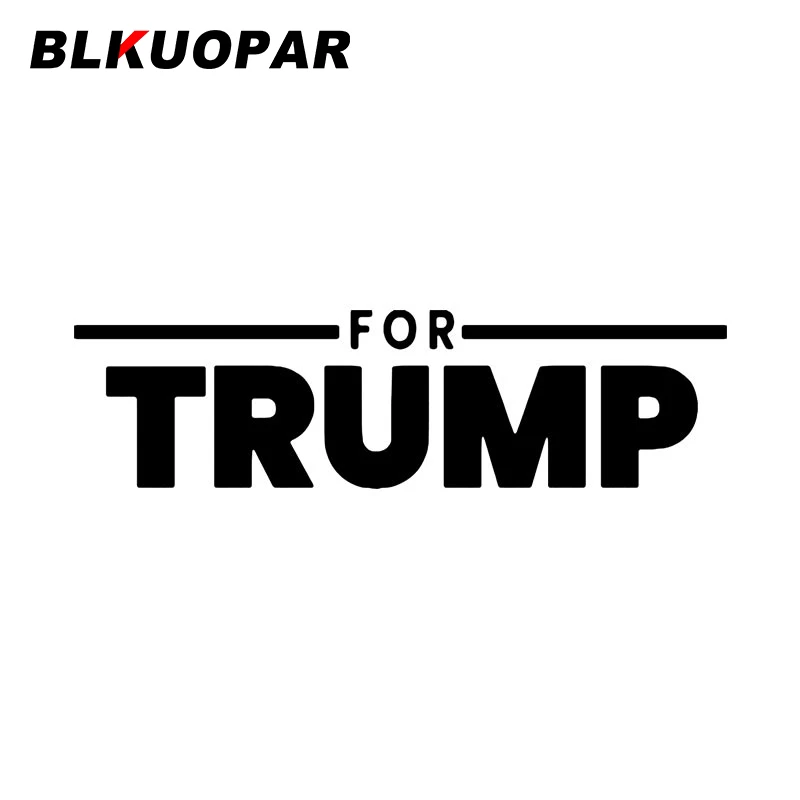

BLKUOPAR TRUMP Car Sticker Scratch-proof Original Creative Decals Funny Sunscreen Die Cut Waterproof Motorcycle Car Styling