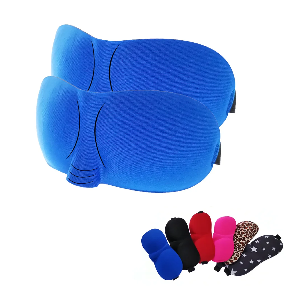 

1Pcs 3D Sleep Mask Natural Sleeping Eye Mask Eyeshade Cover Shade Eye Patch Women Men Soft Portable Blindfold Travel Eyepatch