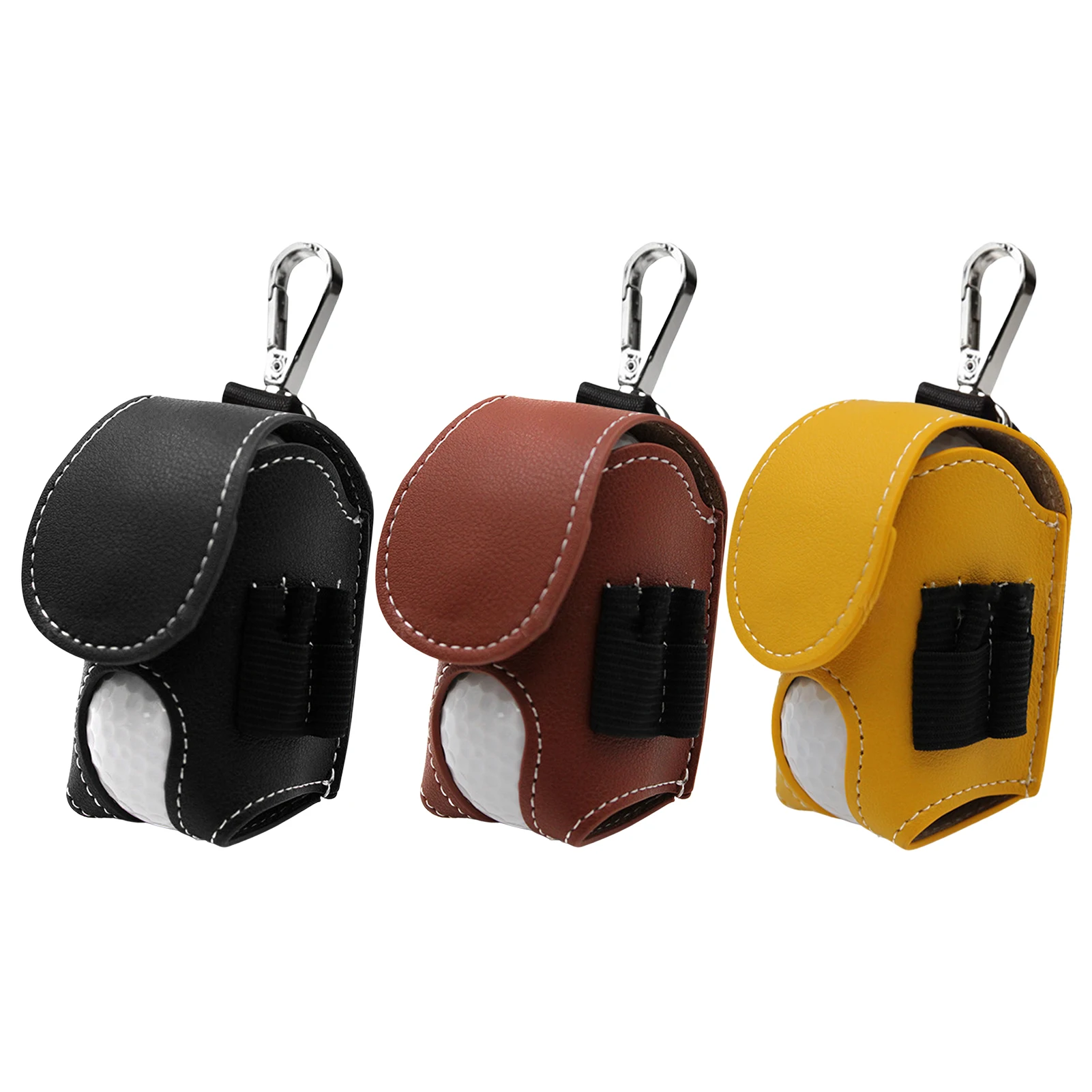 

Waterproof Golf Ball Holder Storage Bag Small Pocket Sports Tee Holder Case Outdoor Sports Accessory For Men Women Golf Sports