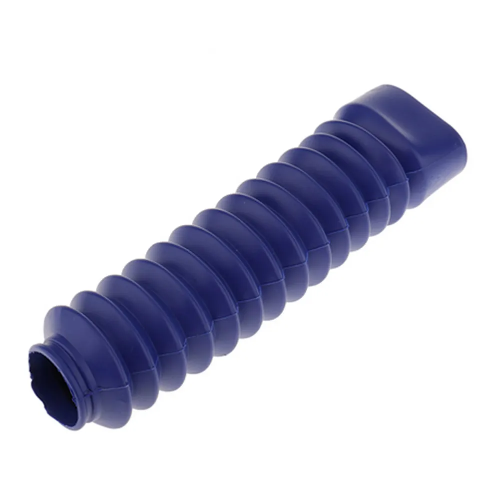 

2Pcs Durable Rubber Cover Parts Of The Front Fork Of Motorcycle Blue Dust Gaiters Boots Motorcycle Shock Absorber 205x42x30mm