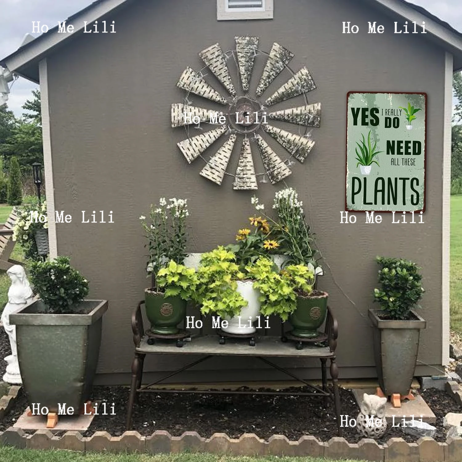 Логотип сада в стиле ретро да мне действительно нужны все эти растения для