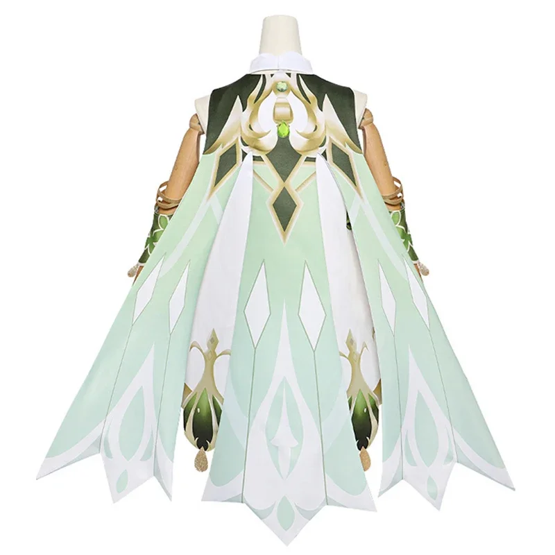 Костюм для косплея геншин ударт нахида Малый лорд кусанали парик игры Genshin