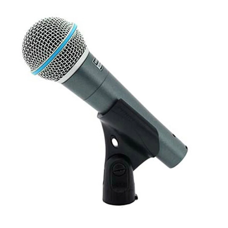 Профессиональный динамический ручной микрофон SHURE BETA 58A для караоке проводной с