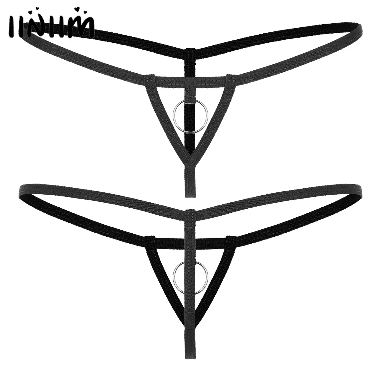

Женское сексуальное нижнее белье, стринги с вырезами, Т-образным вырезом, низкой посадкой и вырезами, нижнее белье