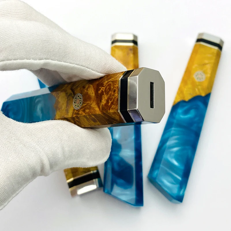 133 мм в длину древесина из каучука мельница кухонный восьмиугольный нож японском