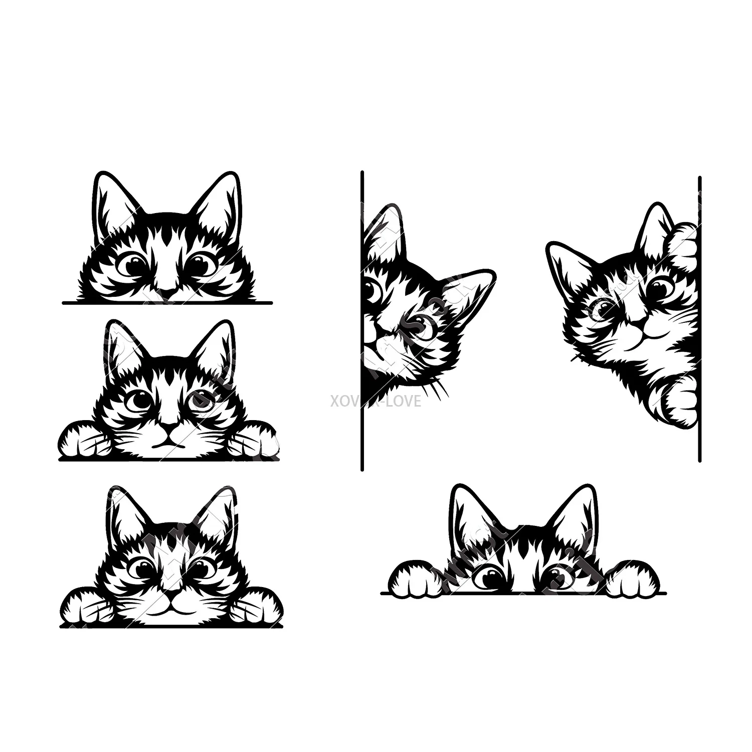 6 шт. металлический трафарет для скрапбукинга |