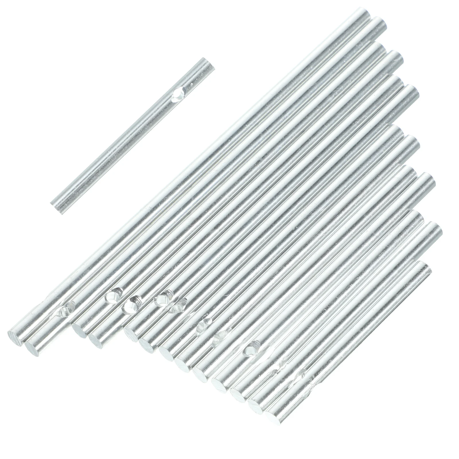 

2 Sets Pendant Wind Chime Tubes Outdoor Play Toys Kids DIY Material Tools Pipe Crafting Sturdy