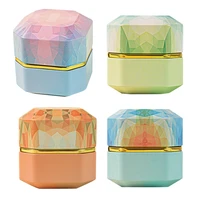 4pcs portable tea canister decorative candy jars household tea storage cans