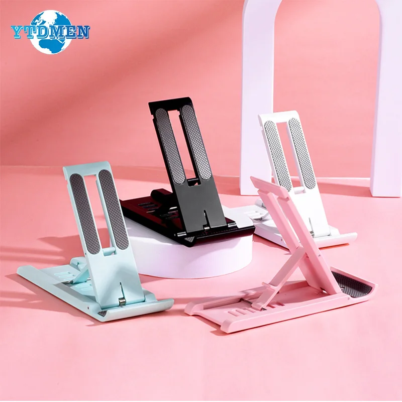 

Phone Holder Foldable Desktop Stand Adjustable Support For Samsung S20 Plus Ultra Note 10 IPhone 14 13 12 Color Tablet Bracket