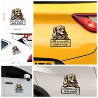 animal car stickers car details waterproof pvc color stickers new cute dog car window home decoration decal decor party