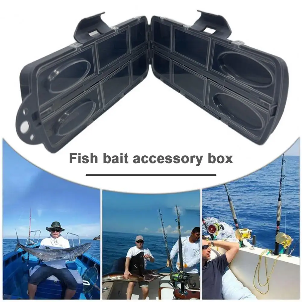 Рыболовная коробка с 12 отделениями водонепроницаемая для рыболовных приманок